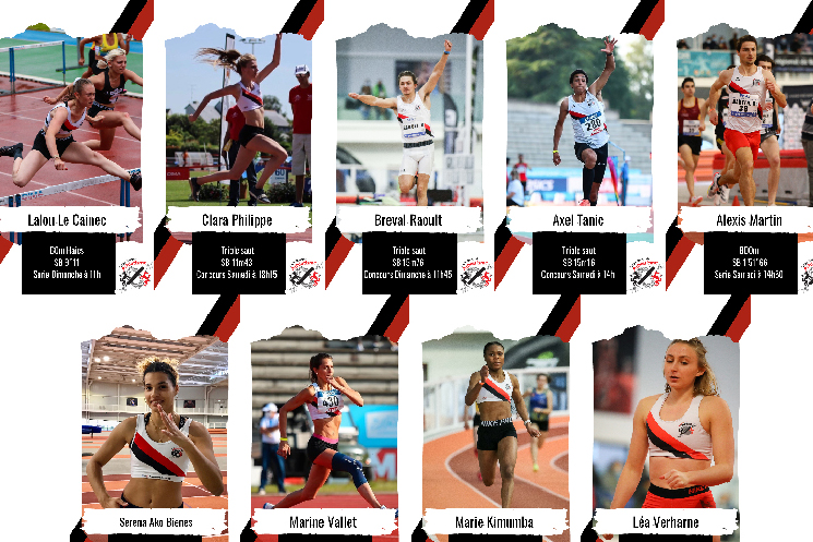 Weekend de championnats pour le Stade Rennais !